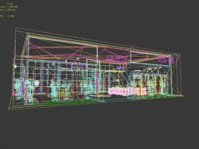 Exhibition - Area - 18X12-3DMAX2009-019 3D model