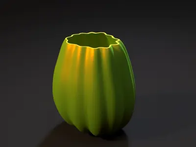 Pumpkin pots 4 3D print model