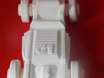 CRAZY CAR 3D print model