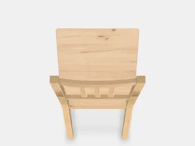 PINNTORP Chair Low-poly 3D model