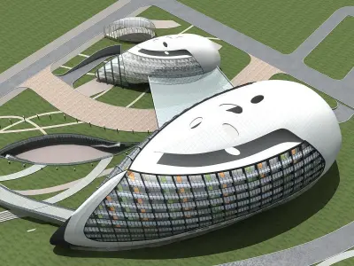 Building 95 3D model