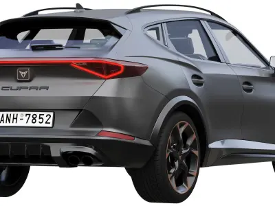 Cupra Formentor 2021 3D model