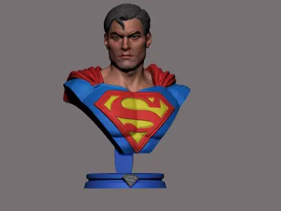 super man busto   3D print model