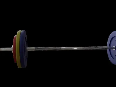 weight lift 3D model