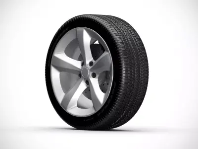 Wheel v15 3D model