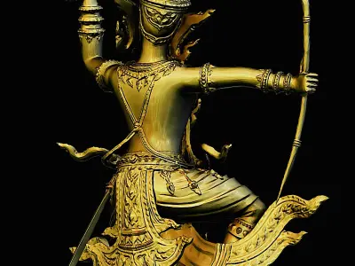 King RAMA Thailand byBBM 3D model