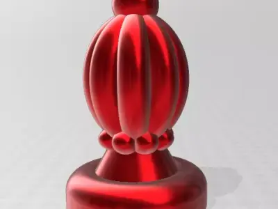 Decorative finial Free 3D print model