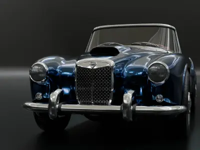 1958 Lancia Aurelia B24S 3D model