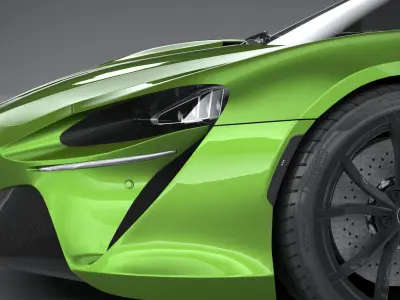 McLaren Artura 2022 LowPoly 3D model