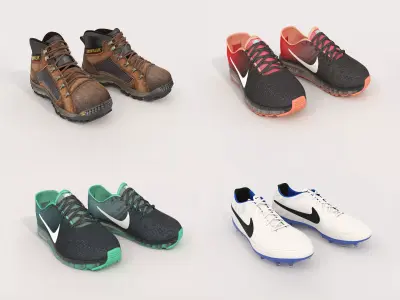 Shoes Collection 20 3D model