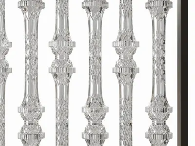 crystal screen 3D model