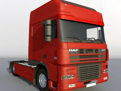 daf xf 480 3D model