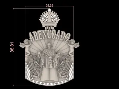 PENDANT ABENcOADO 3D print model