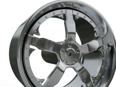 ASANTI AF114 WHEEL  3D print model