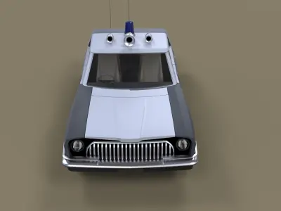 Vehicle from Mad Max II 3D model