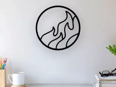 Wall Art 3D print model 10