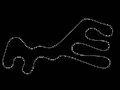 Formula 1 3D analysis template 3D model