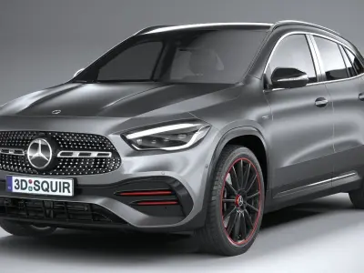 Mercedes Benz GLA35 4Matic 2021 3D model