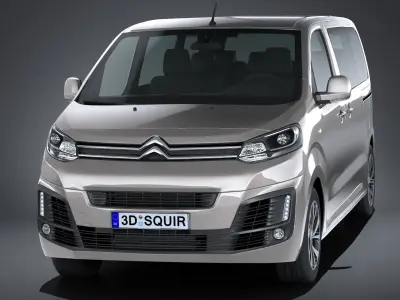 Citroen Spacetourer 2017 3D model