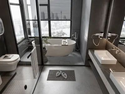 Bathroom 101 3D model
