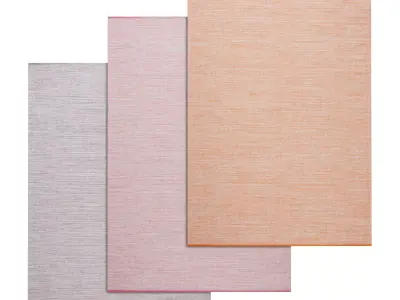 Rug Set 233 3D model