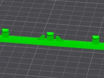 Citroen C3 Color Clips 3D print model