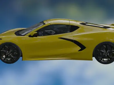 Chevrolet Corvette C8  3D model