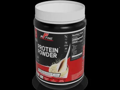 Food for sport Protein Powder 3D model