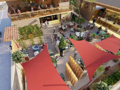 restaurant cafe bar design by primotive architects  skp 3D model