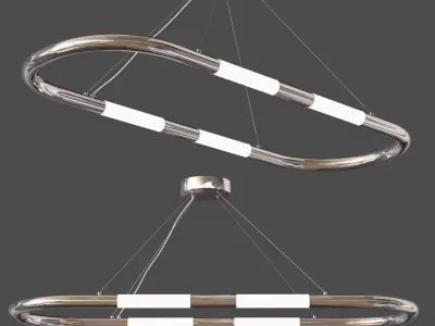 nuage pendant light  3D model