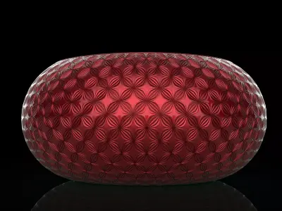 globepol glass vase 3D print model