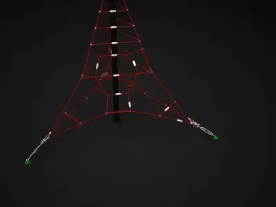 Teenagers Outdoors Toys 3D model