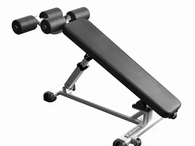 Fitness equipment 3D model