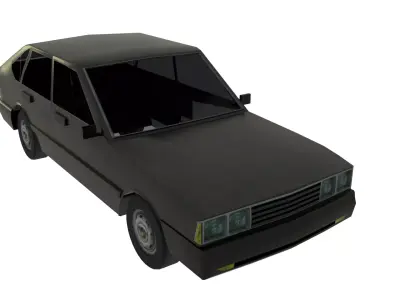 VW Passat LSE Low-poly 3D model
