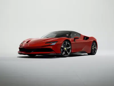 2021 Ferrari SF90 Stradale 3D model