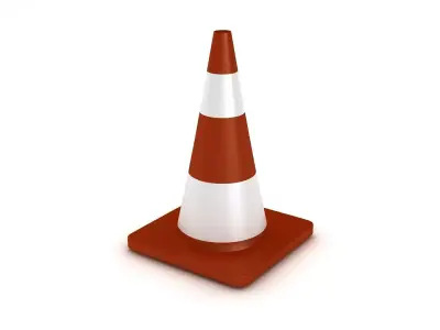 traffic cone 3D model