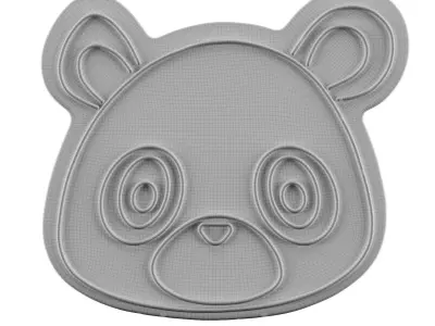 Bear Neon Sign 3D model