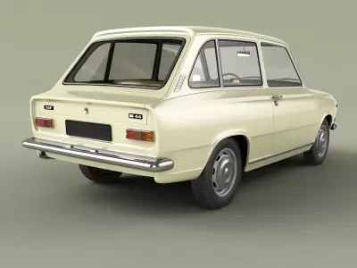 DAF 44 Combi 3D model