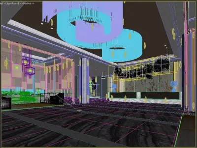 Reception 2 3D model