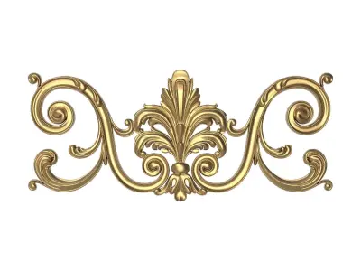  decorative pattern ready for 3D printing 3D model 153
