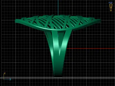 Women Ring STL Womens Ring 3d models 3D print model 3D print model purchase