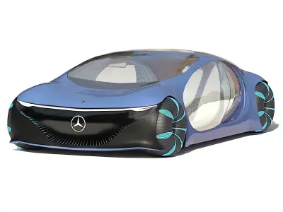 Mercedes Benz Vision AVTR 3D model