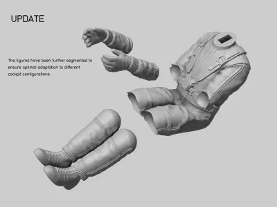 RC-Racer-Pilot plus Co-Pilot 3D print model