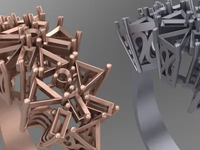 jewelry ring5 3D print model