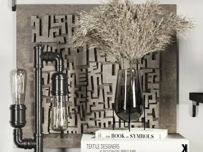 decorative set Vol004 3D model