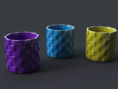 New Pot 3D model 3D print model 14  3D print model