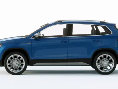 Skoda Karoq Scout 2019 3D model
