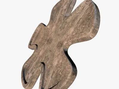Stone Flowers 3D model