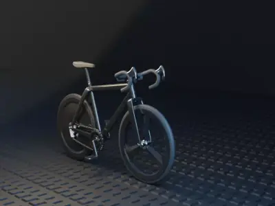 Speed rancing bike Miniature 3D print model