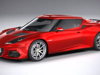 Lotus Evora GT410 2020 3D model